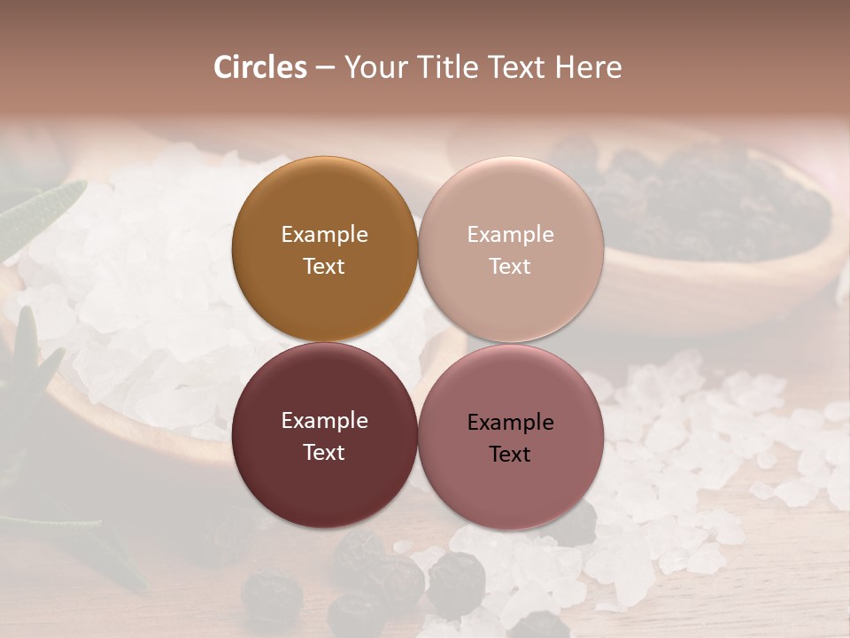 Garlic Aroma Rosemary PowerPoint Template