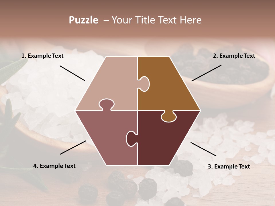 Garlic Aroma Rosemary PowerPoint Template