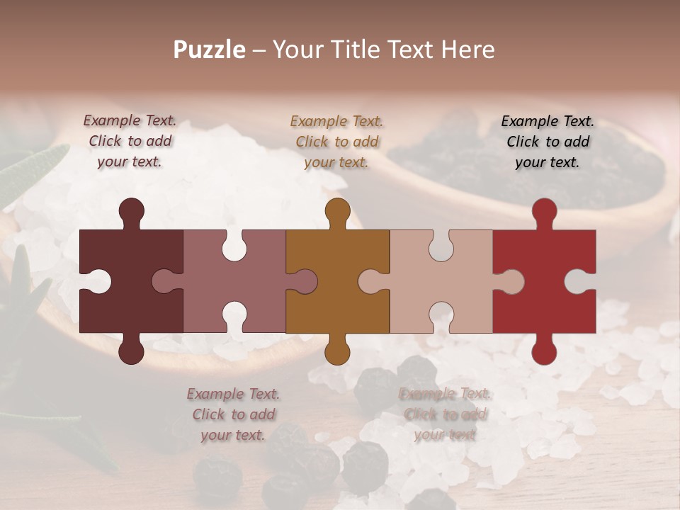 Garlic Aroma Rosemary PowerPoint Template