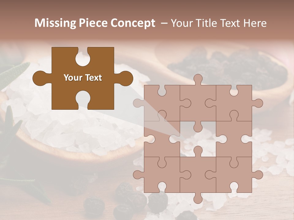 Garlic Aroma Rosemary PowerPoint Template