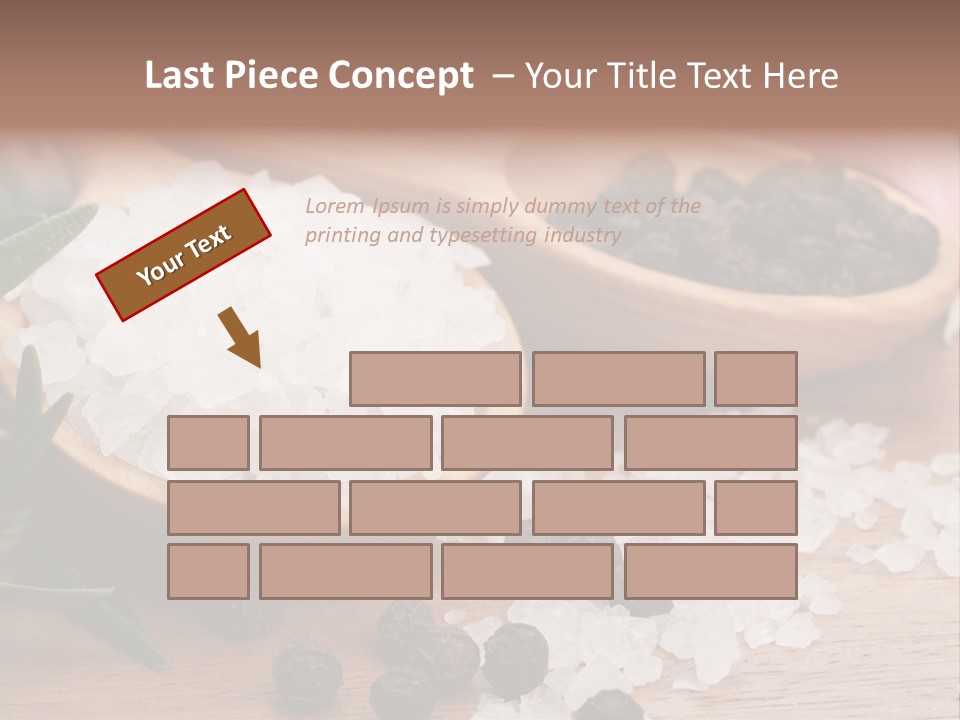 Garlic Aroma Rosemary PowerPoint Template