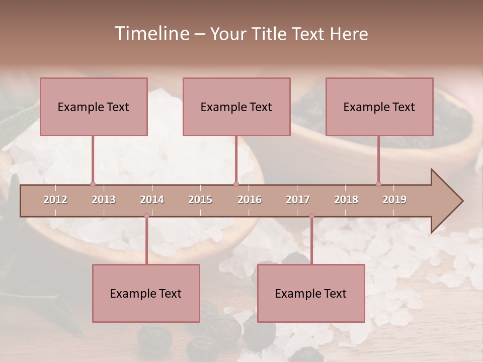Garlic Aroma Rosemary PowerPoint Template
