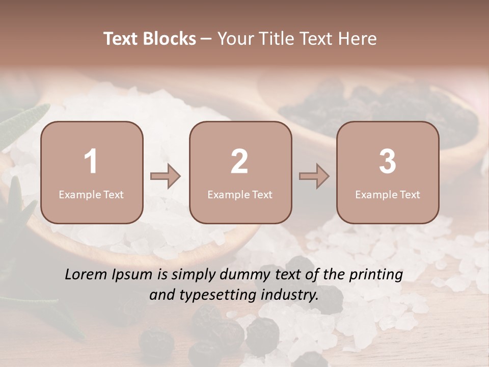 Garlic Aroma Rosemary PowerPoint Template