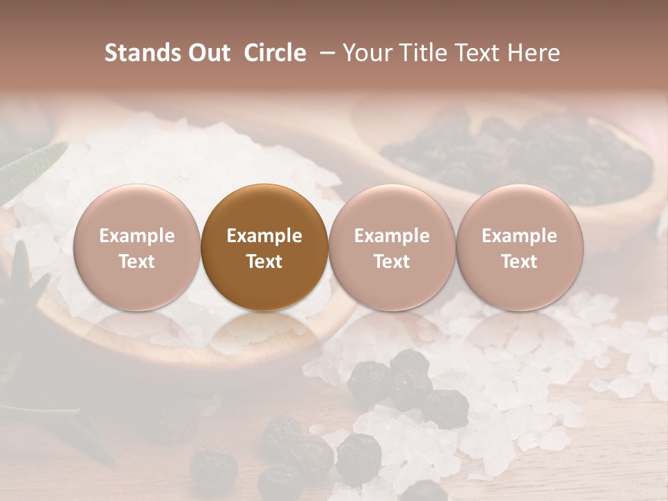 Garlic Aroma Rosemary PowerPoint Template