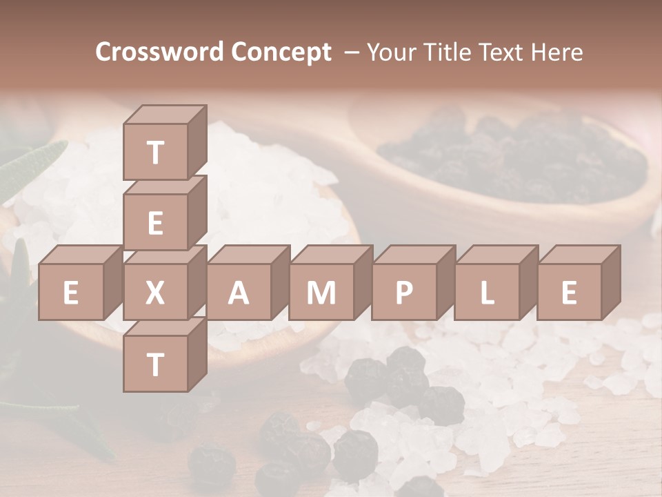 Garlic Aroma Rosemary PowerPoint Template