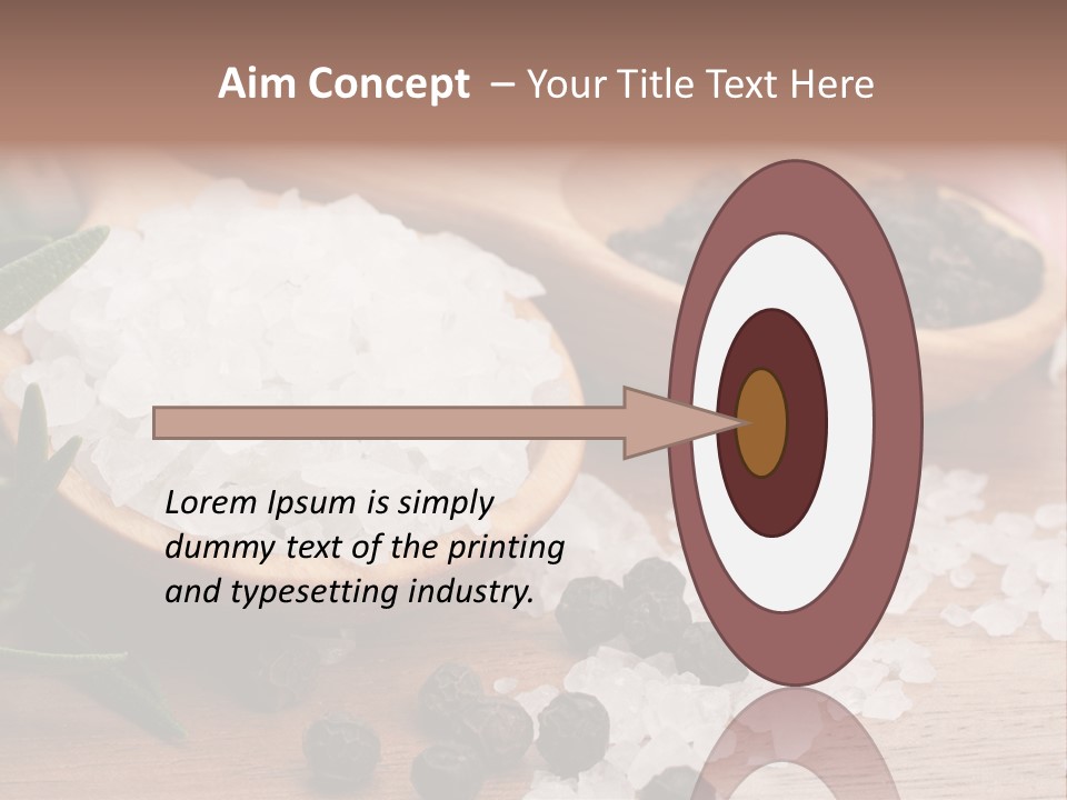 Garlic Aroma Rosemary PowerPoint Template