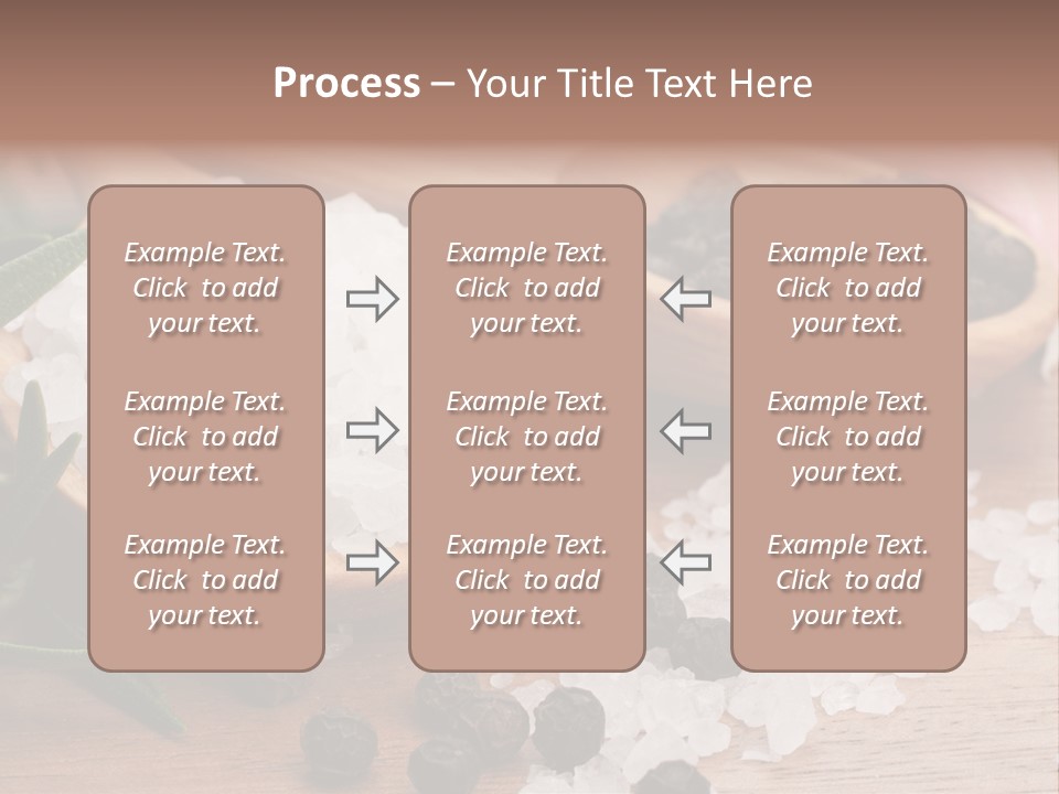 Garlic Aroma Rosemary PowerPoint Template