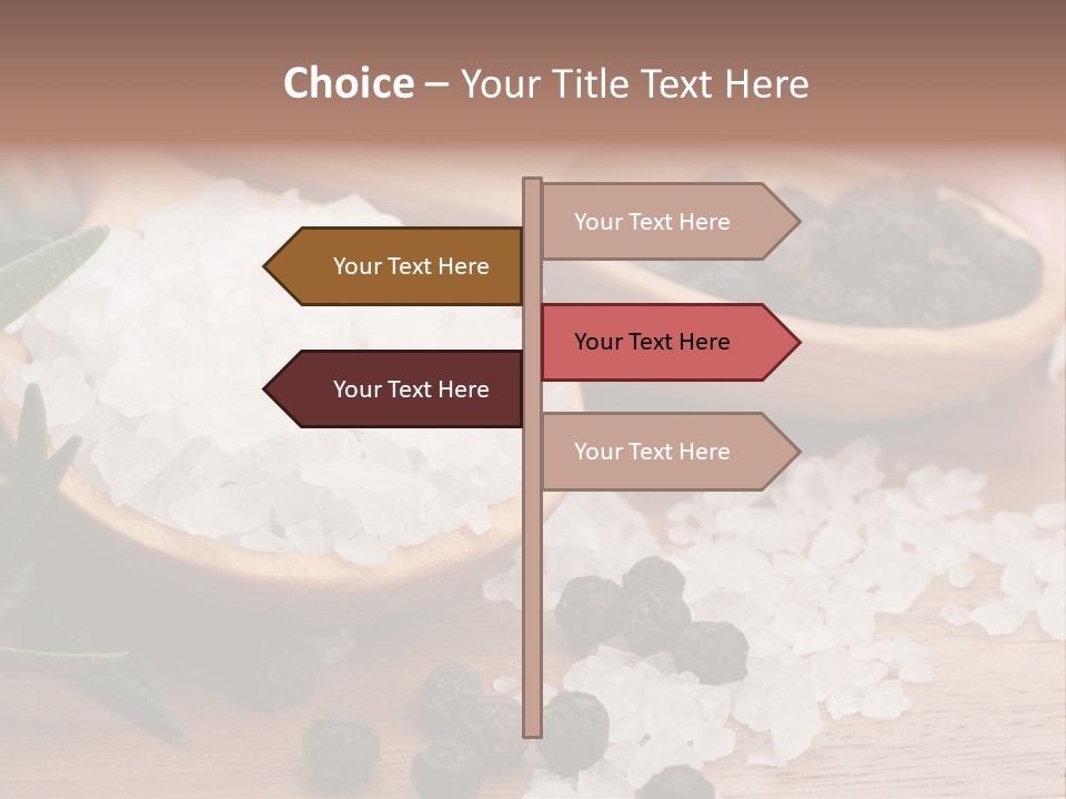 Garlic Aroma Rosemary PowerPoint Template