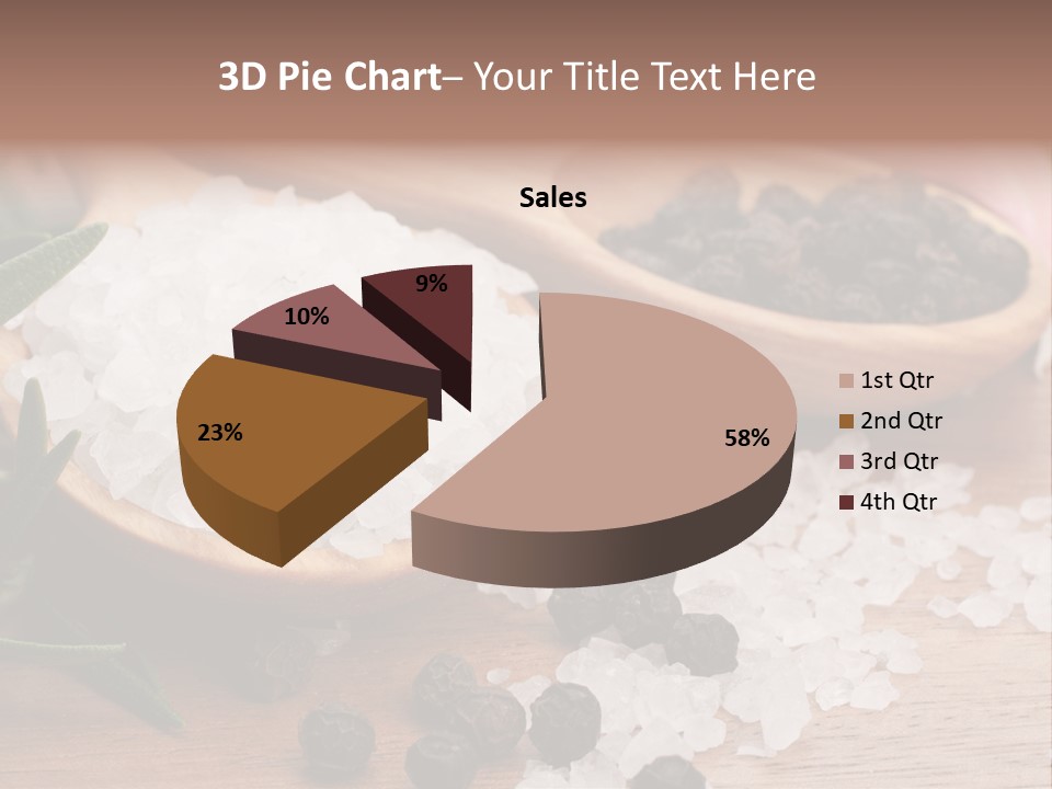 Garlic Aroma Rosemary PowerPoint Template