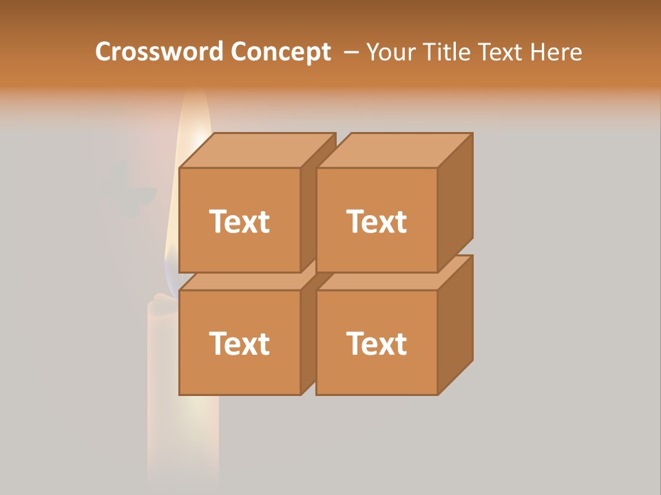 Romance Background Midnight PowerPoint Template