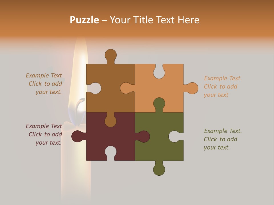 Romance Background Midnight PowerPoint Template