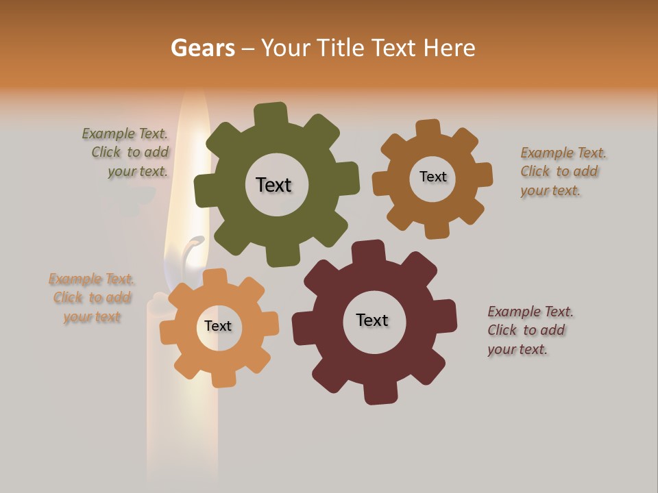 Romance Background Midnight PowerPoint Template