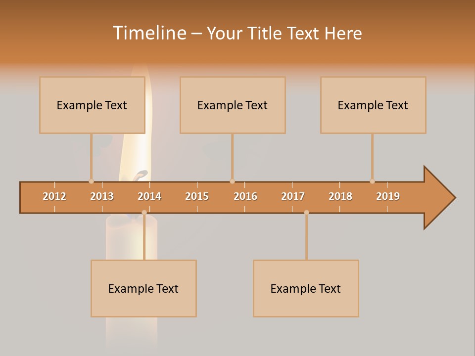 Romance Background Midnight PowerPoint Template
