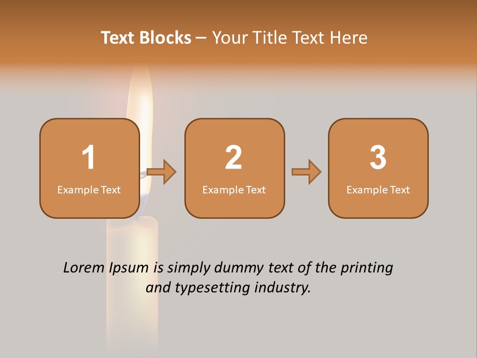 Romance Background Midnight PowerPoint Template