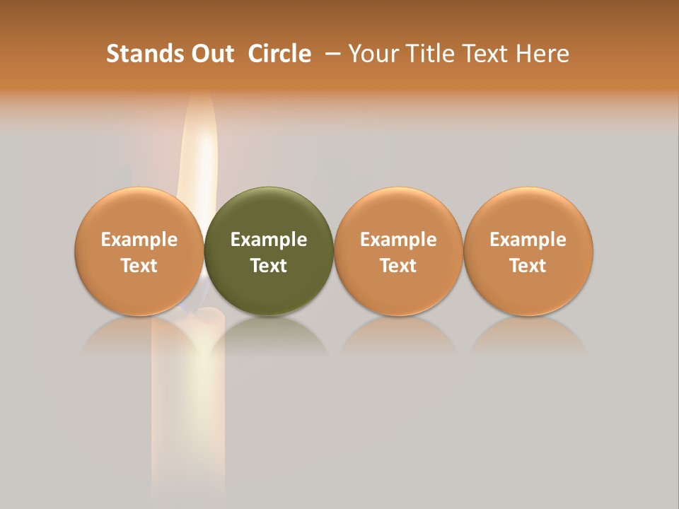 Romance Background Midnight PowerPoint Template