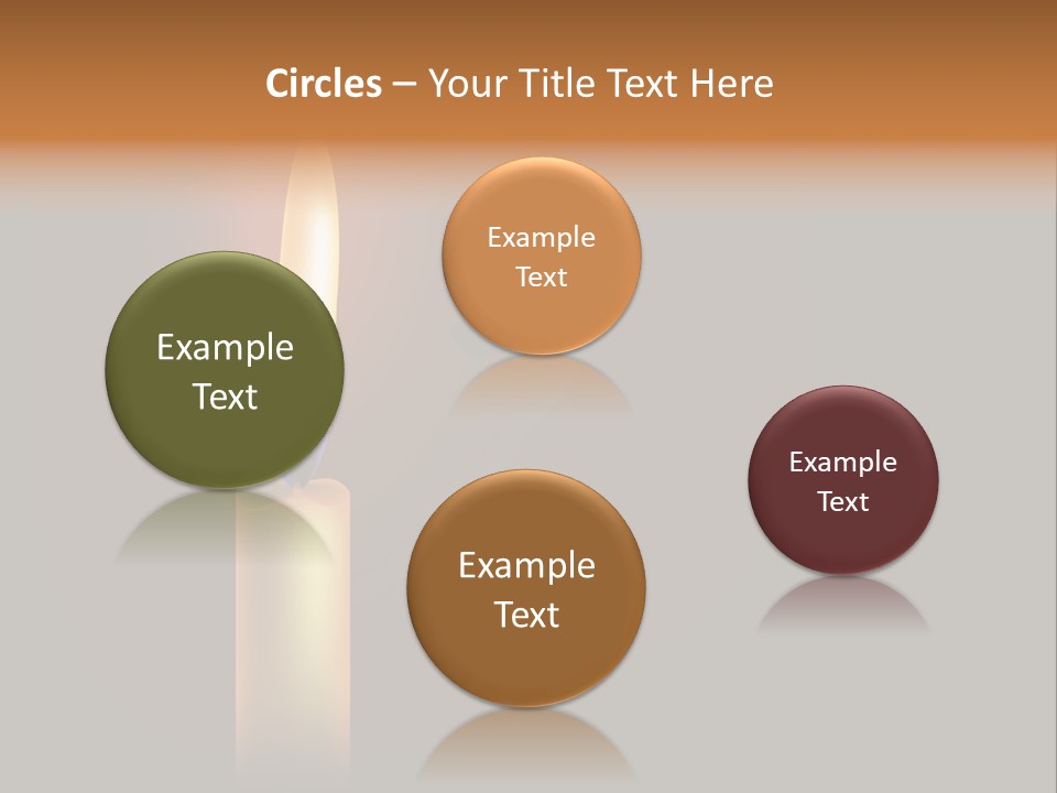 Romance Background Midnight PowerPoint Template