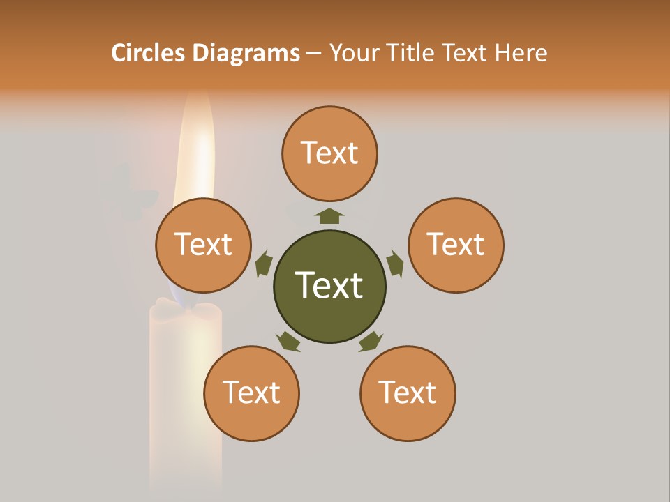 Romance Background Midnight PowerPoint Template