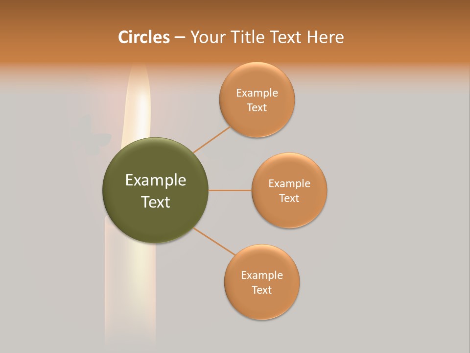 Romance Background Midnight PowerPoint Template