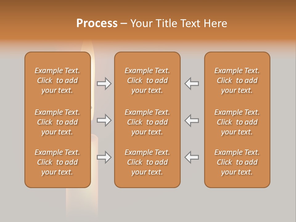 Romance Background Midnight PowerPoint Template