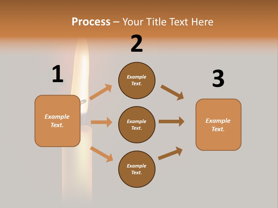 Romance Background Midnight PowerPoint Template
