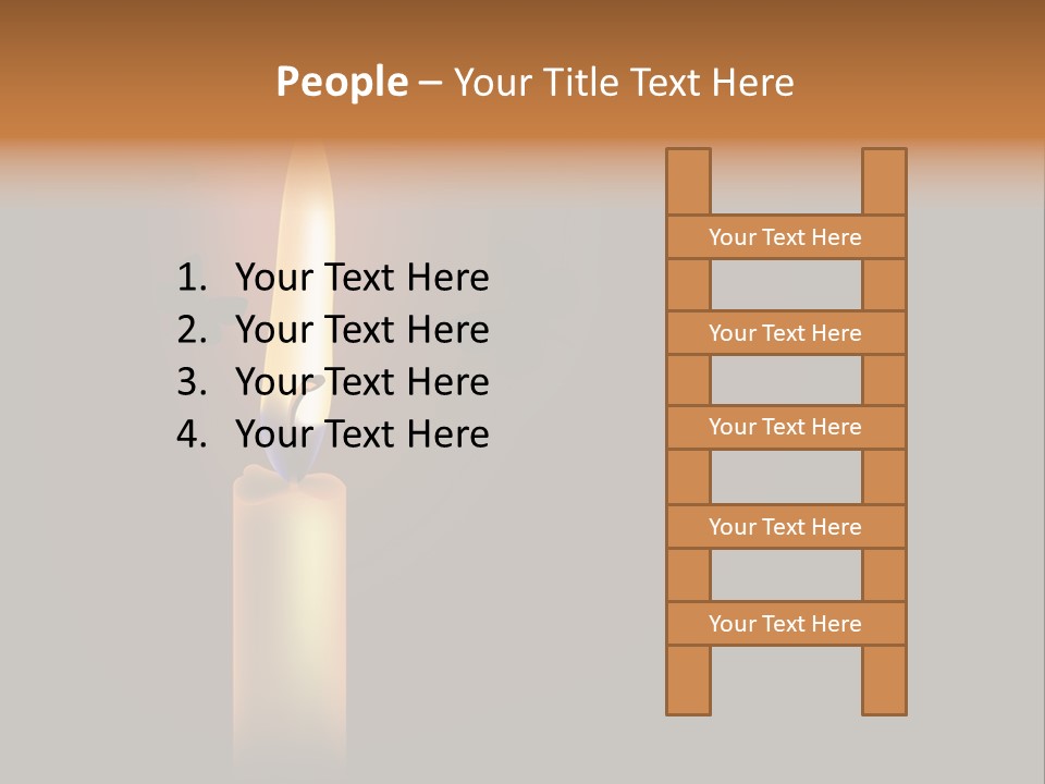 Romance Background Midnight PowerPoint Template