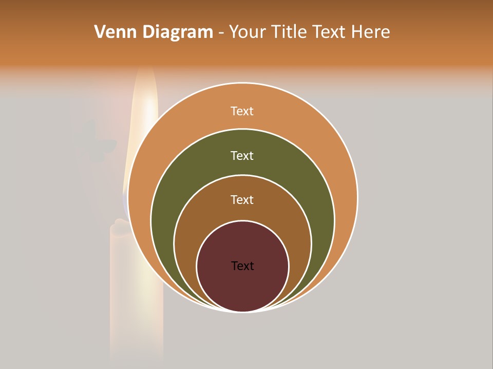Romance Background Midnight PowerPoint Template