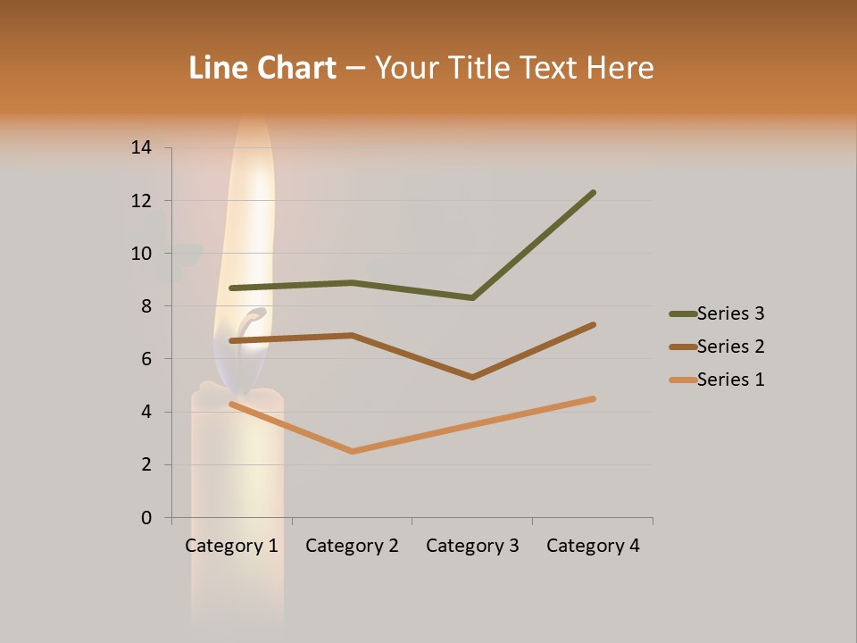 Romance Background Midnight PowerPoint Template