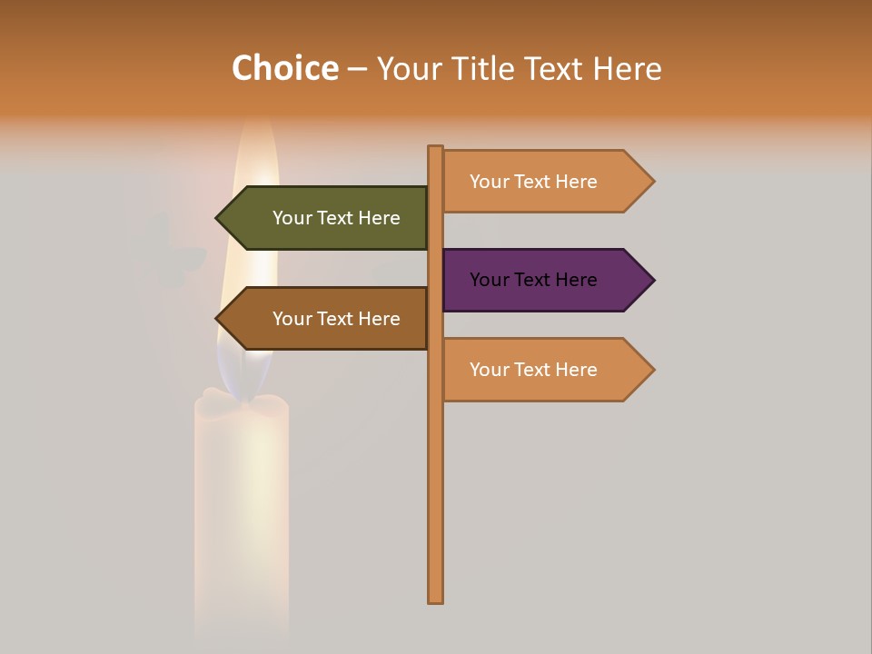 Romance Background Midnight PowerPoint Template