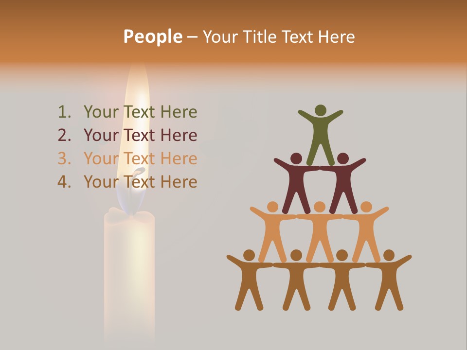 Romance Background Midnight PowerPoint Template