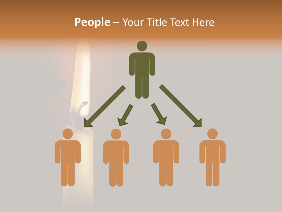 Romance Background Midnight PowerPoint Template