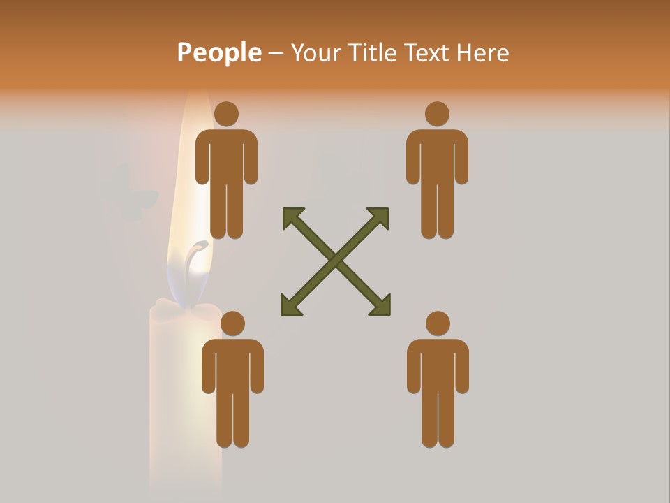 Romance Background Midnight PowerPoint Template