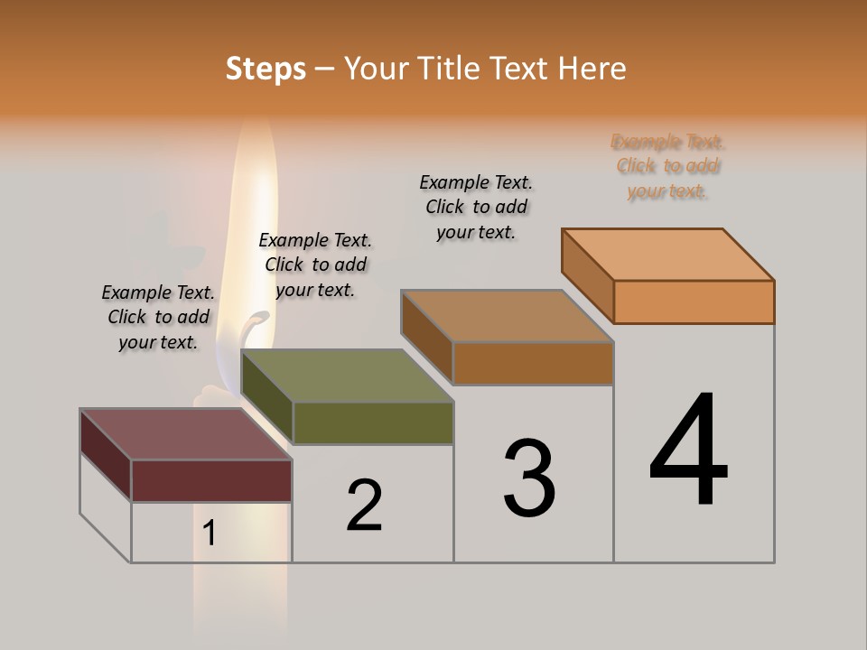 Romance Background Midnight PowerPoint Template