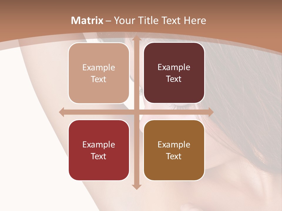 Vertical Health Person PowerPoint Template