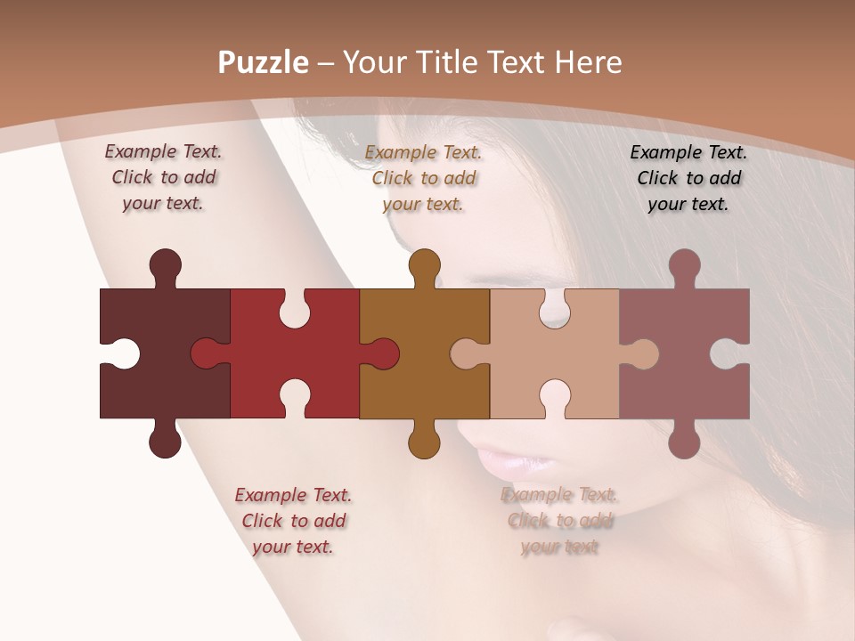 Vertical Health Person PowerPoint Template