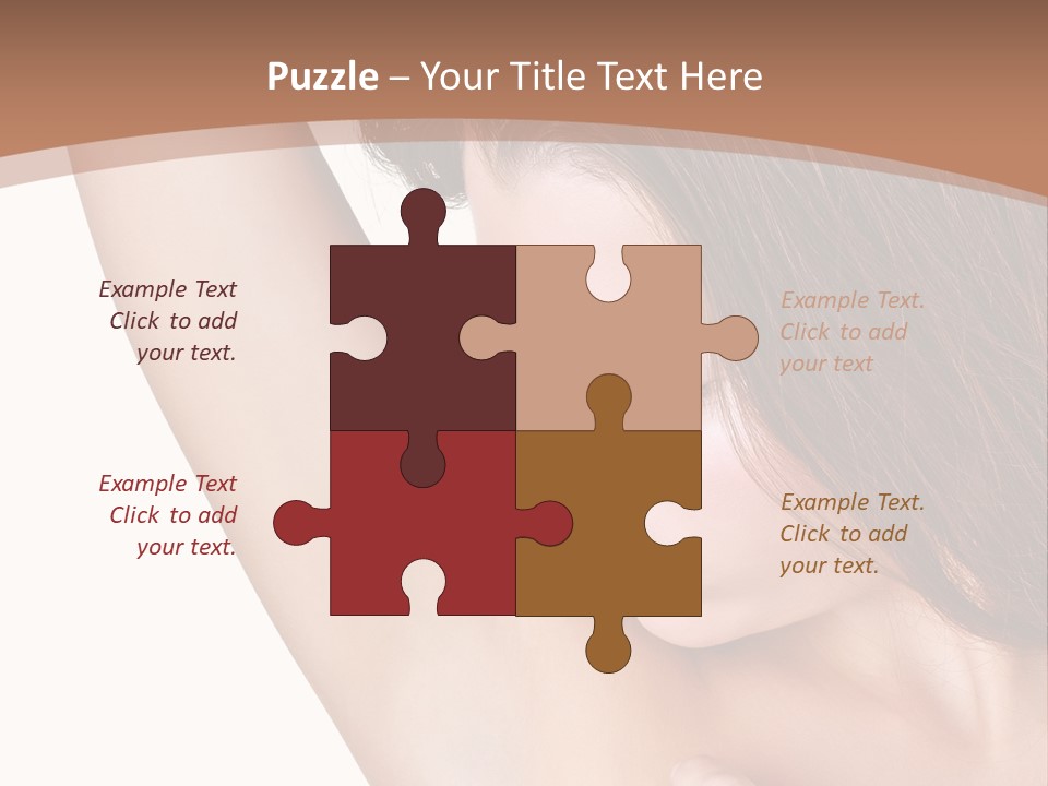 Vertical Health Person PowerPoint Template