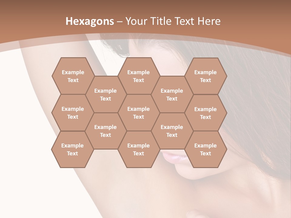 Vertical Health Person PowerPoint Template