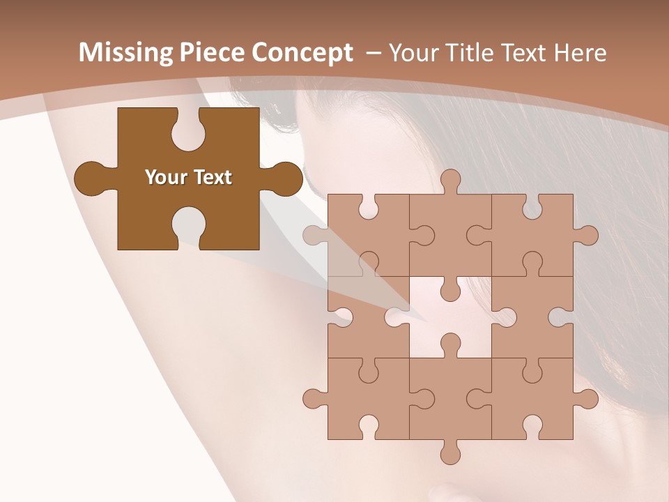 Vertical Health Person PowerPoint Template