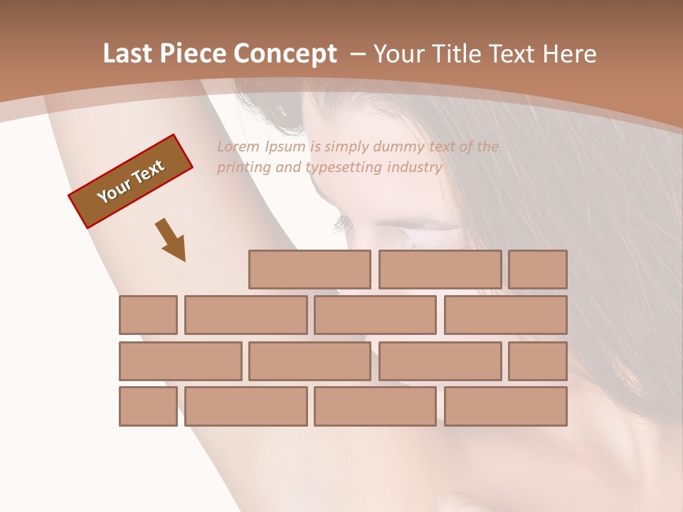 Vertical Health Person PowerPoint Template