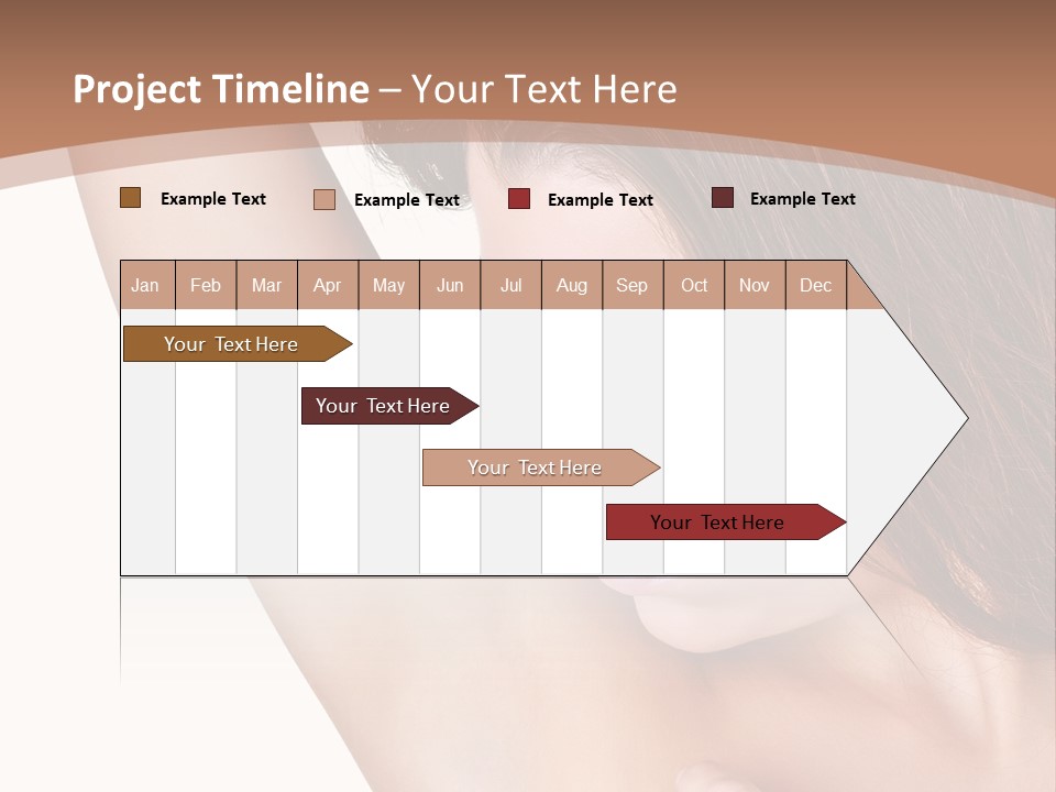 Vertical Health Person PowerPoint Template