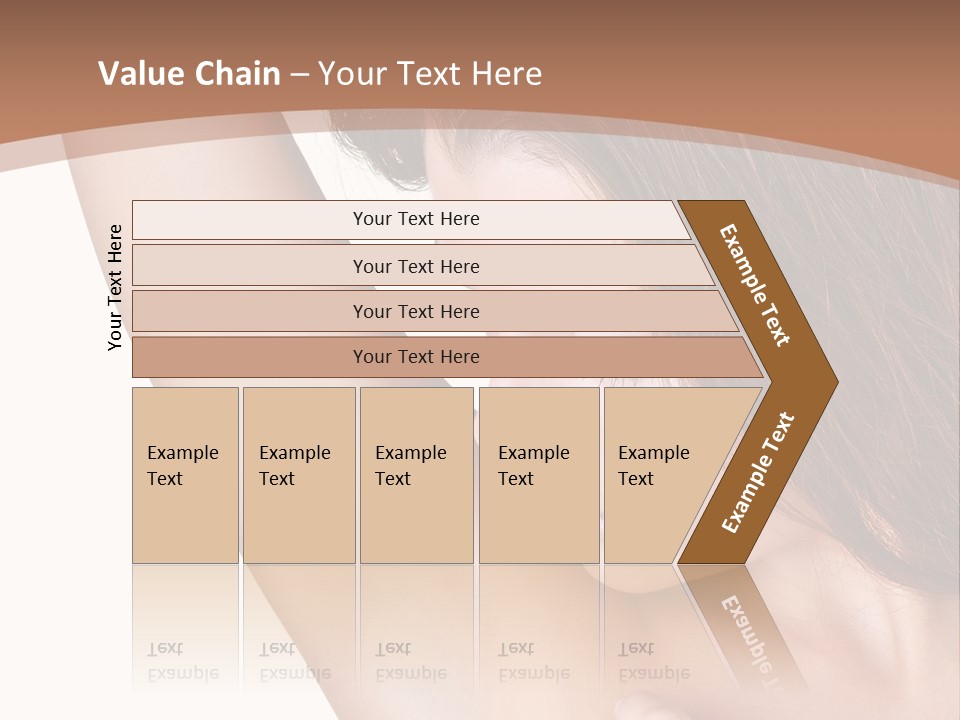 Vertical Health Person PowerPoint Template