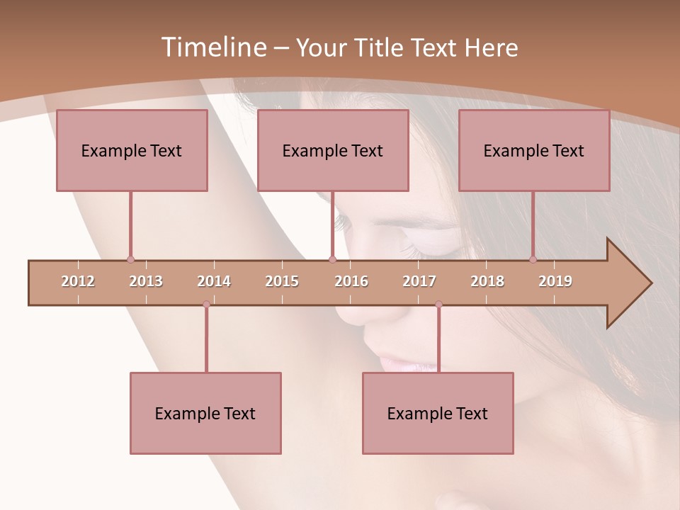 Vertical Health Person PowerPoint Template