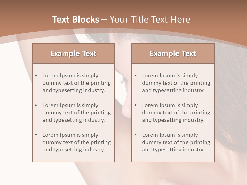 Vertical Health Person PowerPoint Template