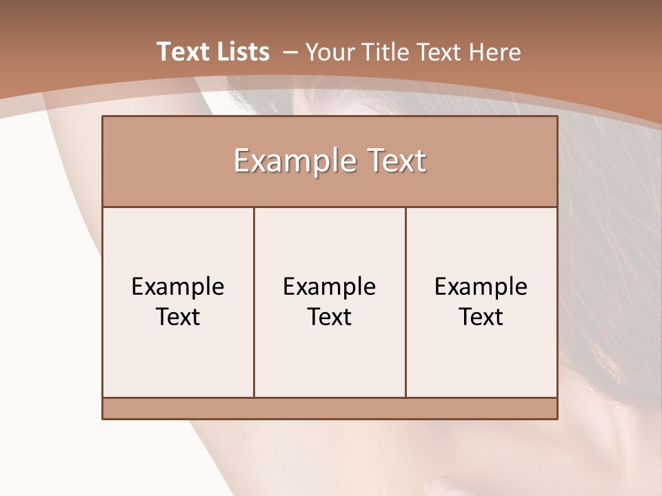 Vertical Health Person PowerPoint Template