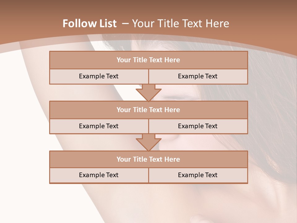 Vertical Health Person PowerPoint Template
