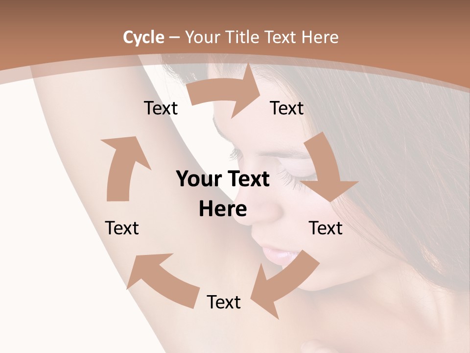 Vertical Health Person PowerPoint Template