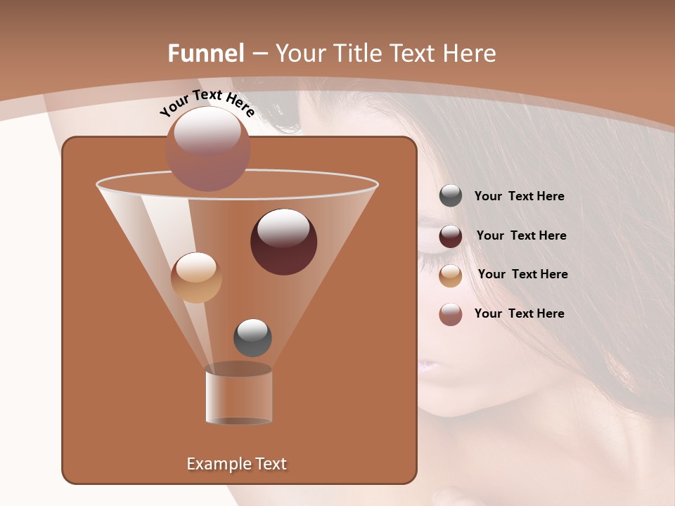 Vertical Health Person PowerPoint Template