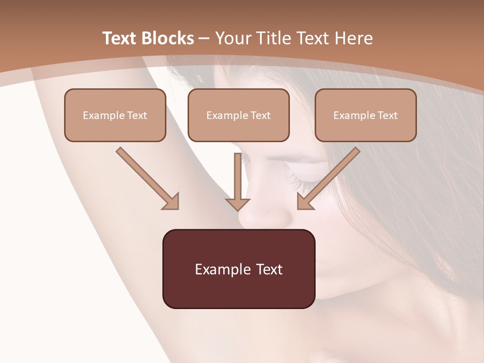 Vertical Health Person PowerPoint Template