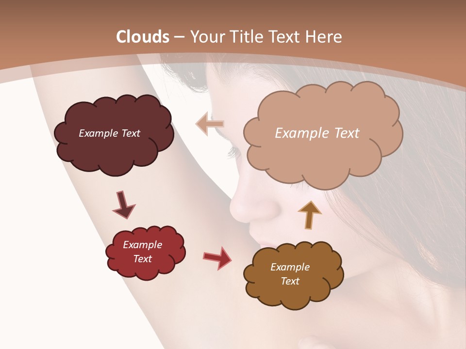 Vertical Health Person PowerPoint Template