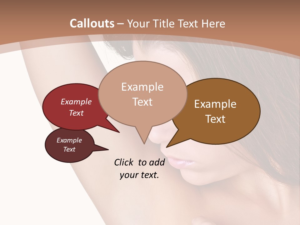 Vertical Health Person PowerPoint Template