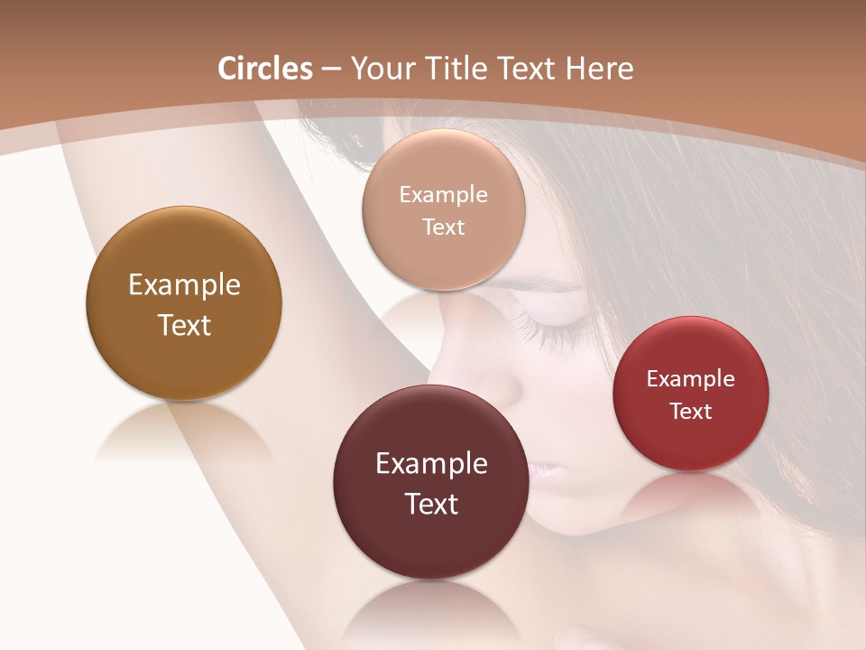 Vertical Health Person PowerPoint Template